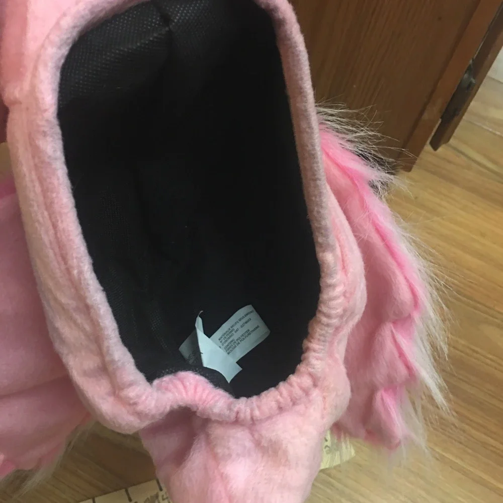 Pink Flamingo Hat Party Costume Tropical Animal Bird Theme Beach Size Adult